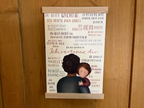 Posterleiste A4 aus Eichenholz