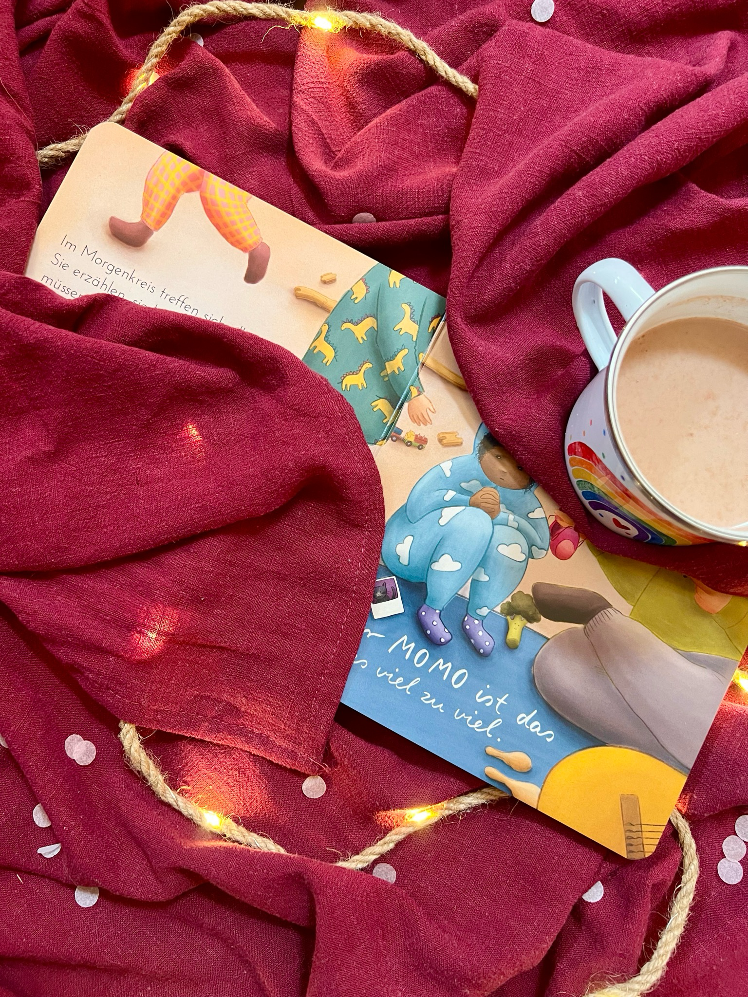 Bilderbuch "Momo ist das alles viel zu viel"