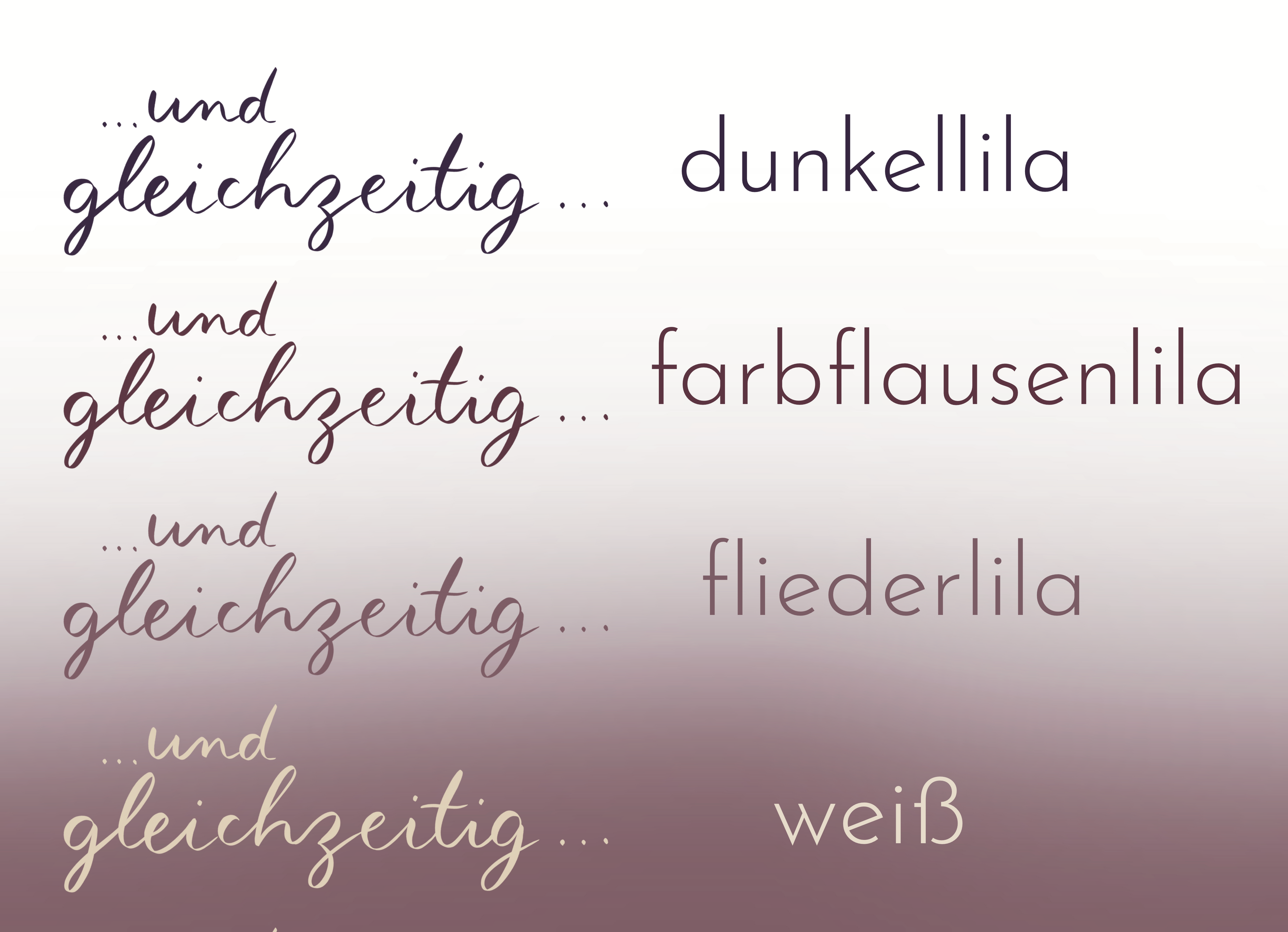 Bügelbild „und gleichzeitig“ | für Gleichzeitigkeit auf all deinen liebsten Kleidungsstücken