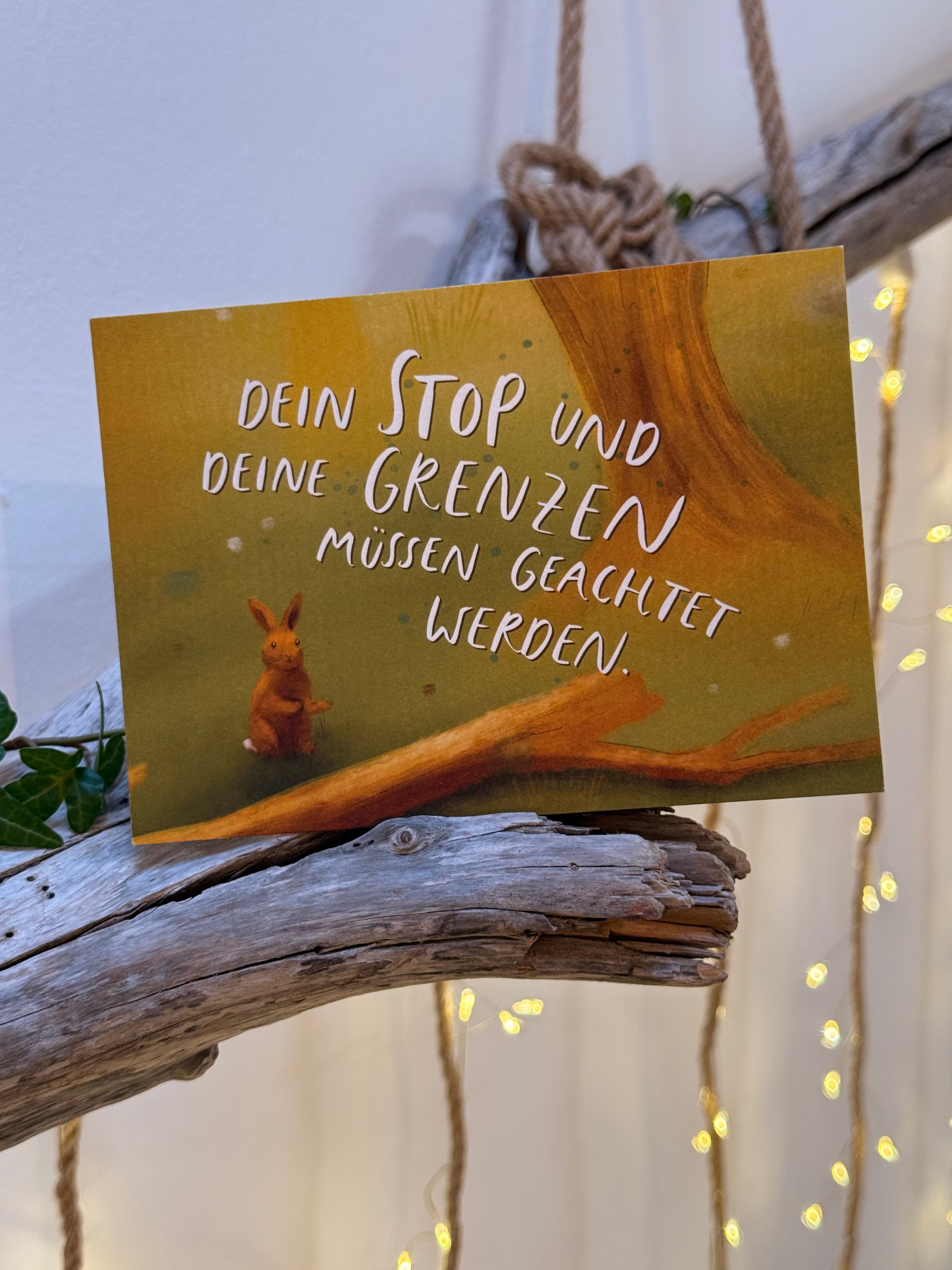 Postkarte „Hase“ | Tierbotschaften 7