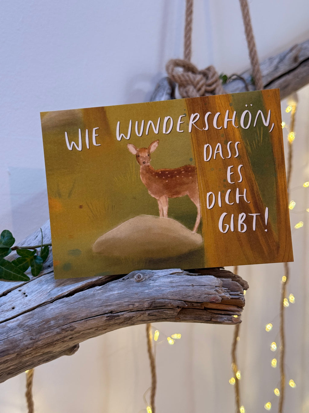 Postkarte „Reh“ | Tierbotschaften 8