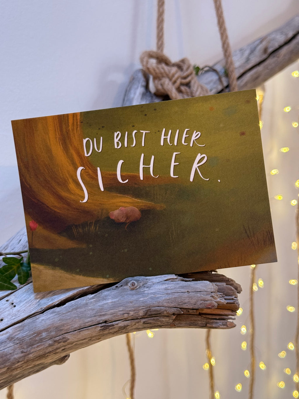 Postkarte „Maus“ | Tierbotschaften 9