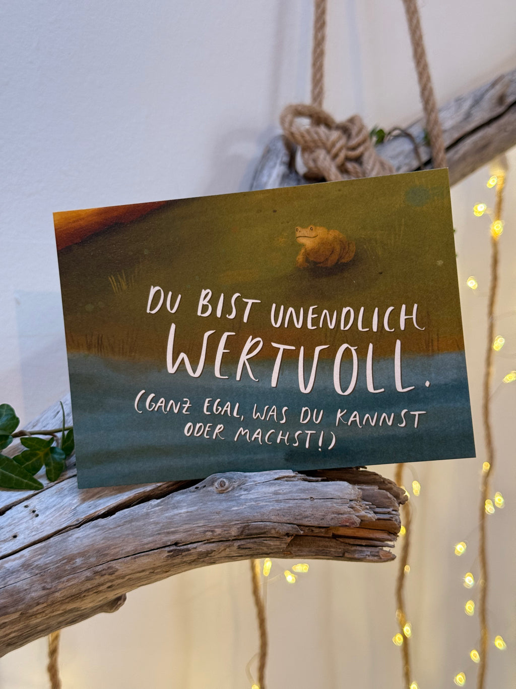 Postkarte „Kröte“ | Tierbotschaften 11
