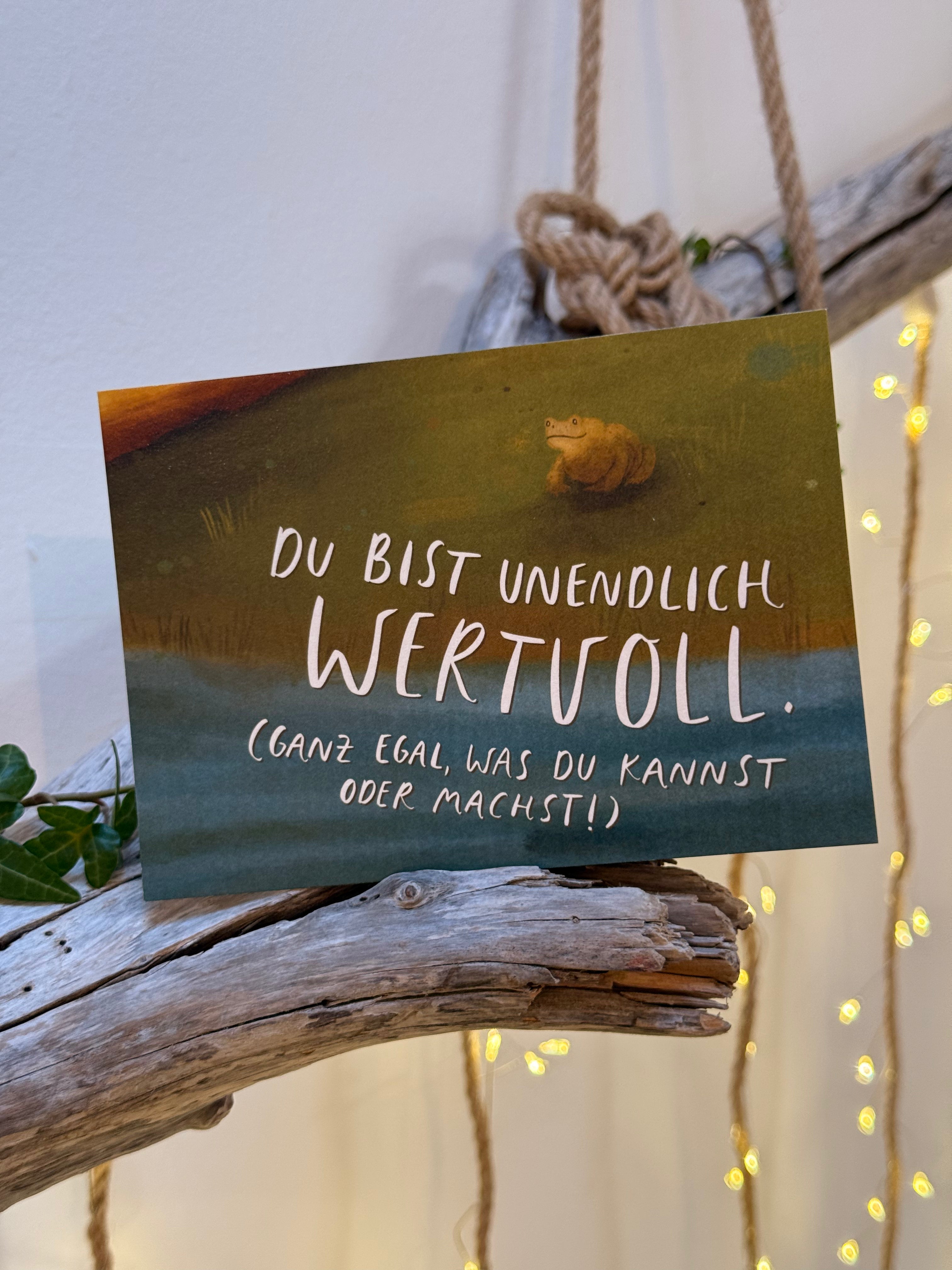 Postkarte „Kröte“ | Tierbotschaften 11