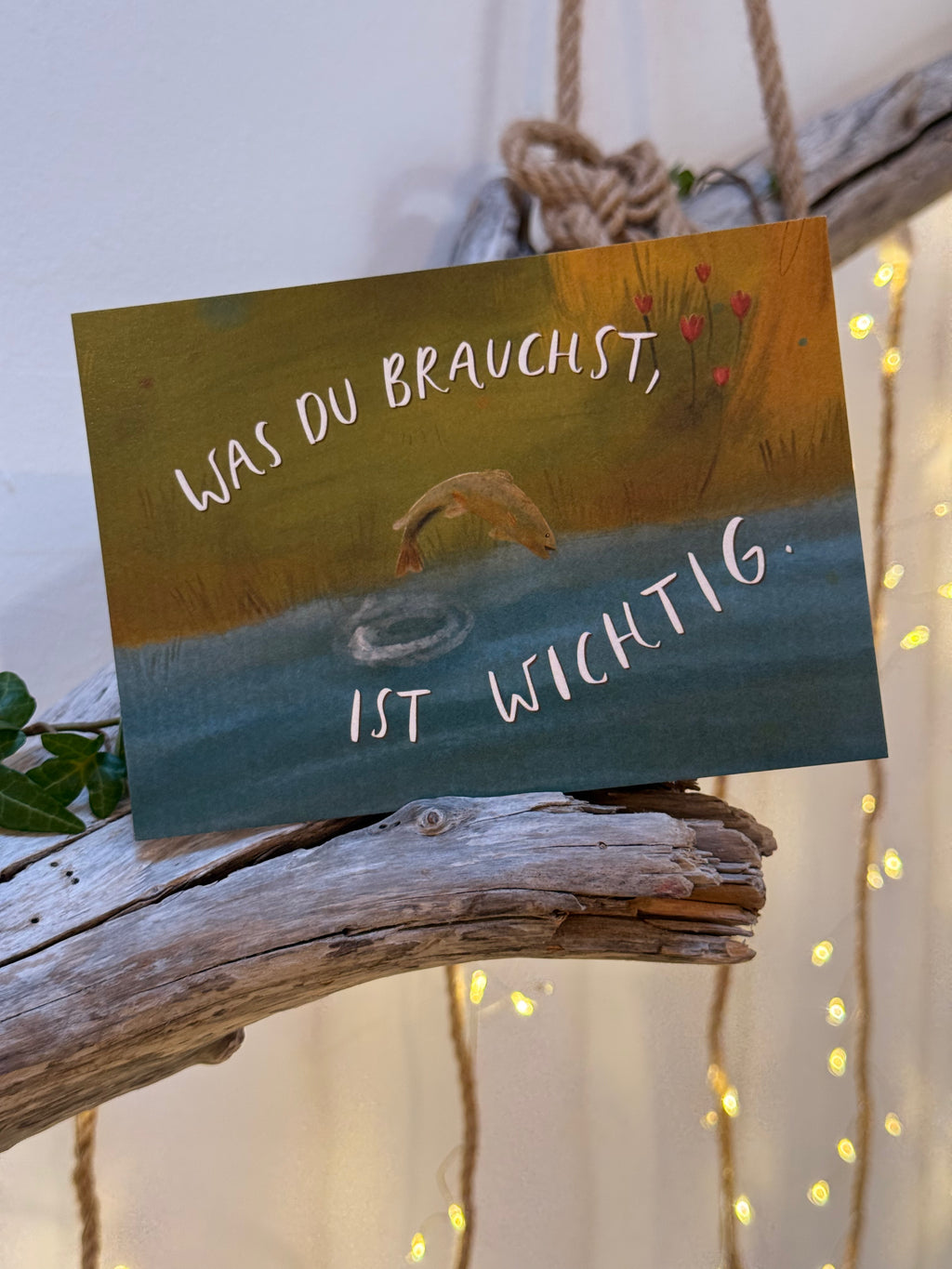 Postkarte „Forelle“ | Tierbotschaften 12