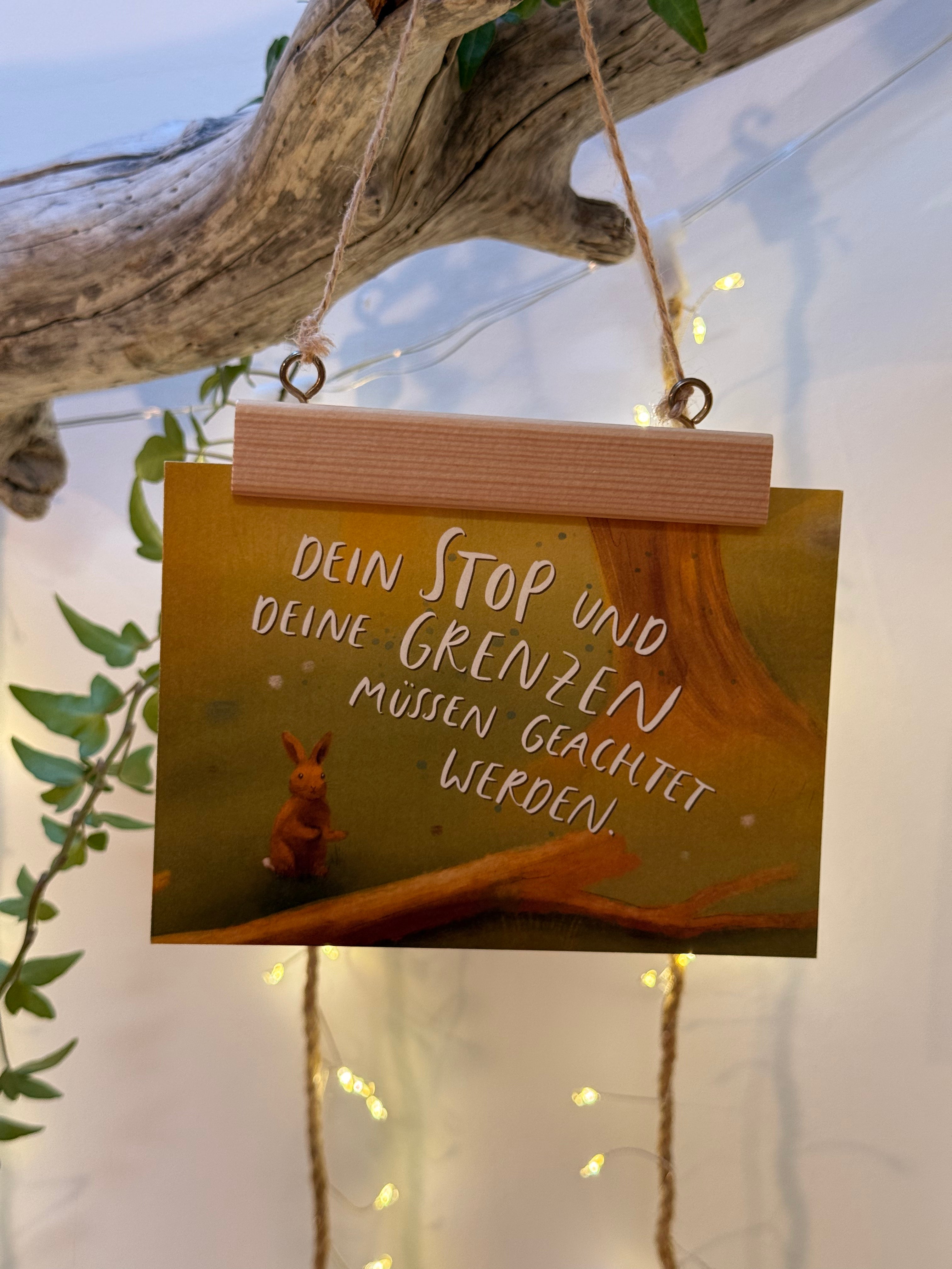 Postkarte „Hase“ | Tierbotschaften 7