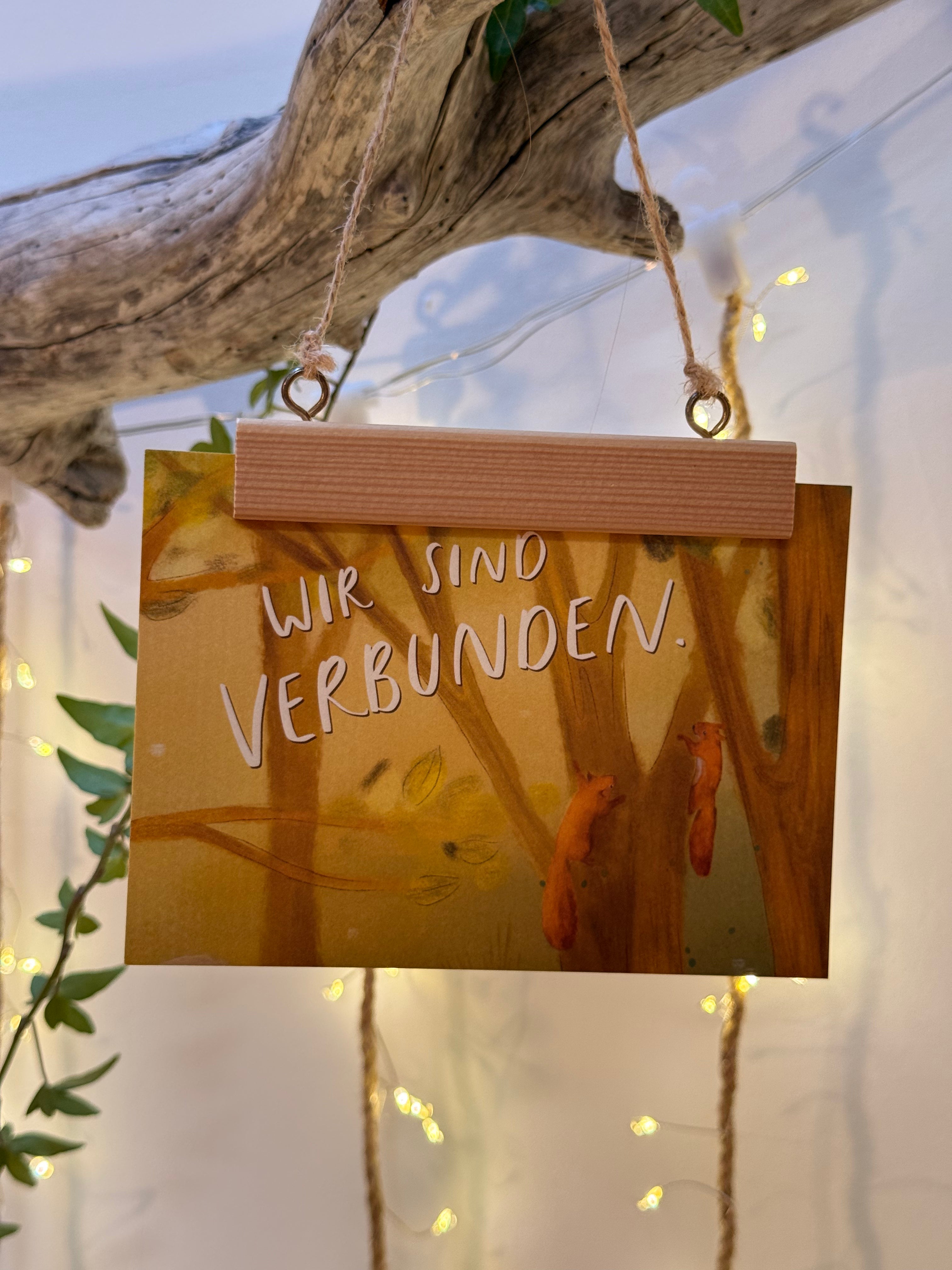 Postkarte „Eichhörnchen“ | Tierbotschaften 4