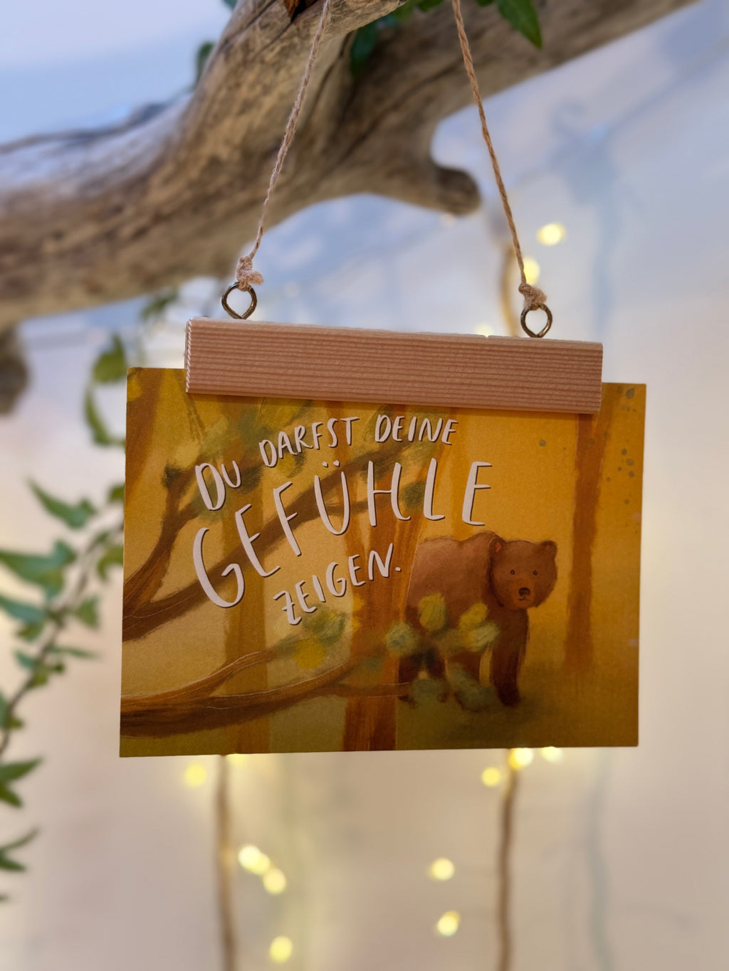 Postkarte „Bär“ | Tierbotschaften 2