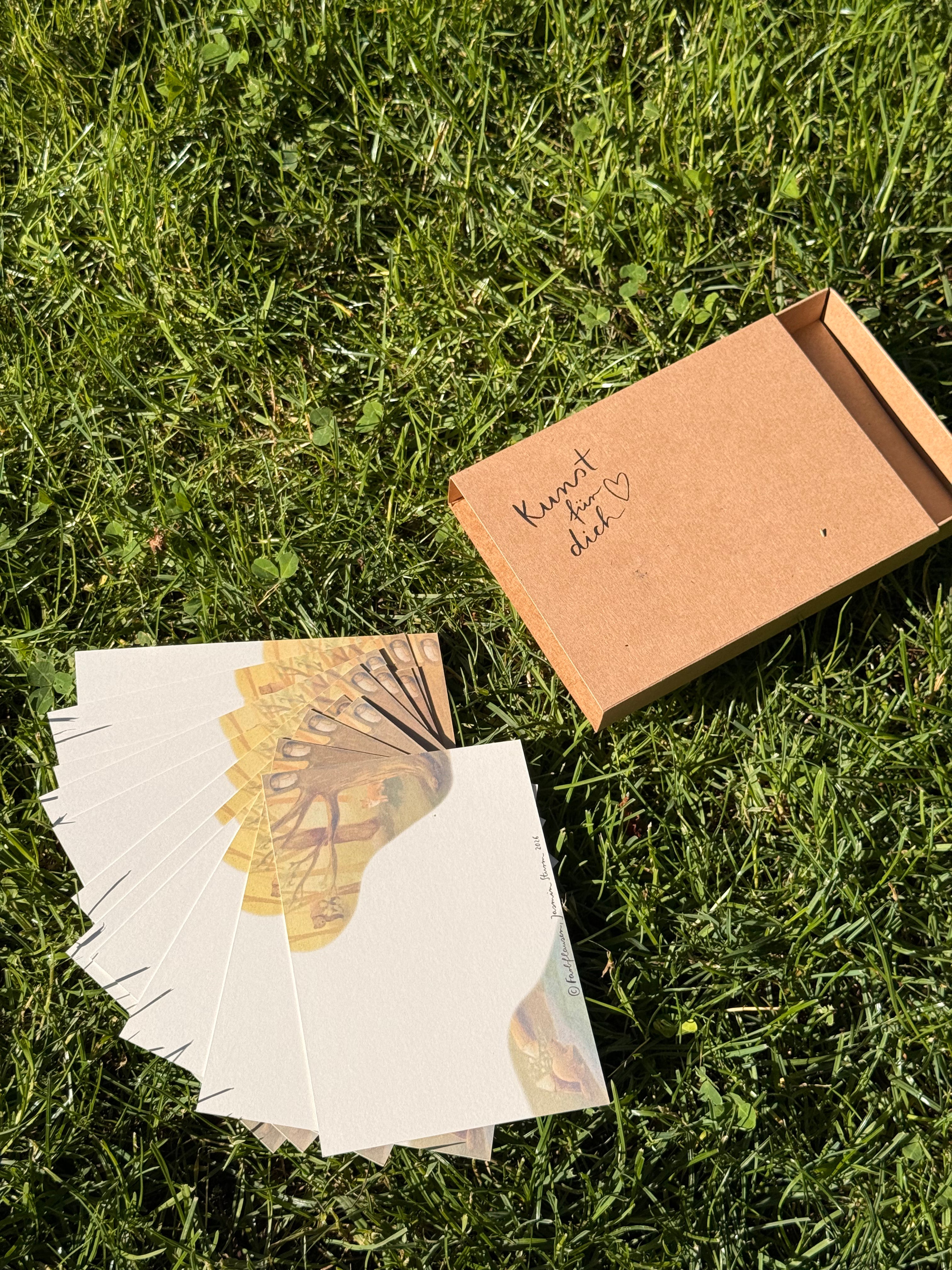 Box „Kunst für dich“ Tierbotschaften | Eine Schachtel mit allen 12 Tierbotschaften - als Geschenkset oder für dich selbst.