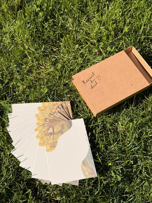 Box „Kunst für dich“ Tierbotschaften | Eine Schachtel mit allen 12 Tierbotschaften - als Geschenkset oder für dich selbst.
