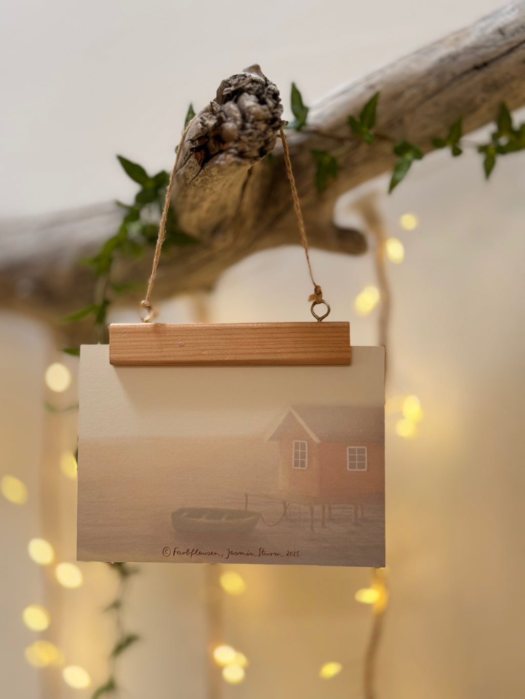 Postkarte "Meeressehnsucht" | eine Illustration, die Wellenrauschen, Ruhe und Schönheit schenken möchte - dir selbst oder anderen.