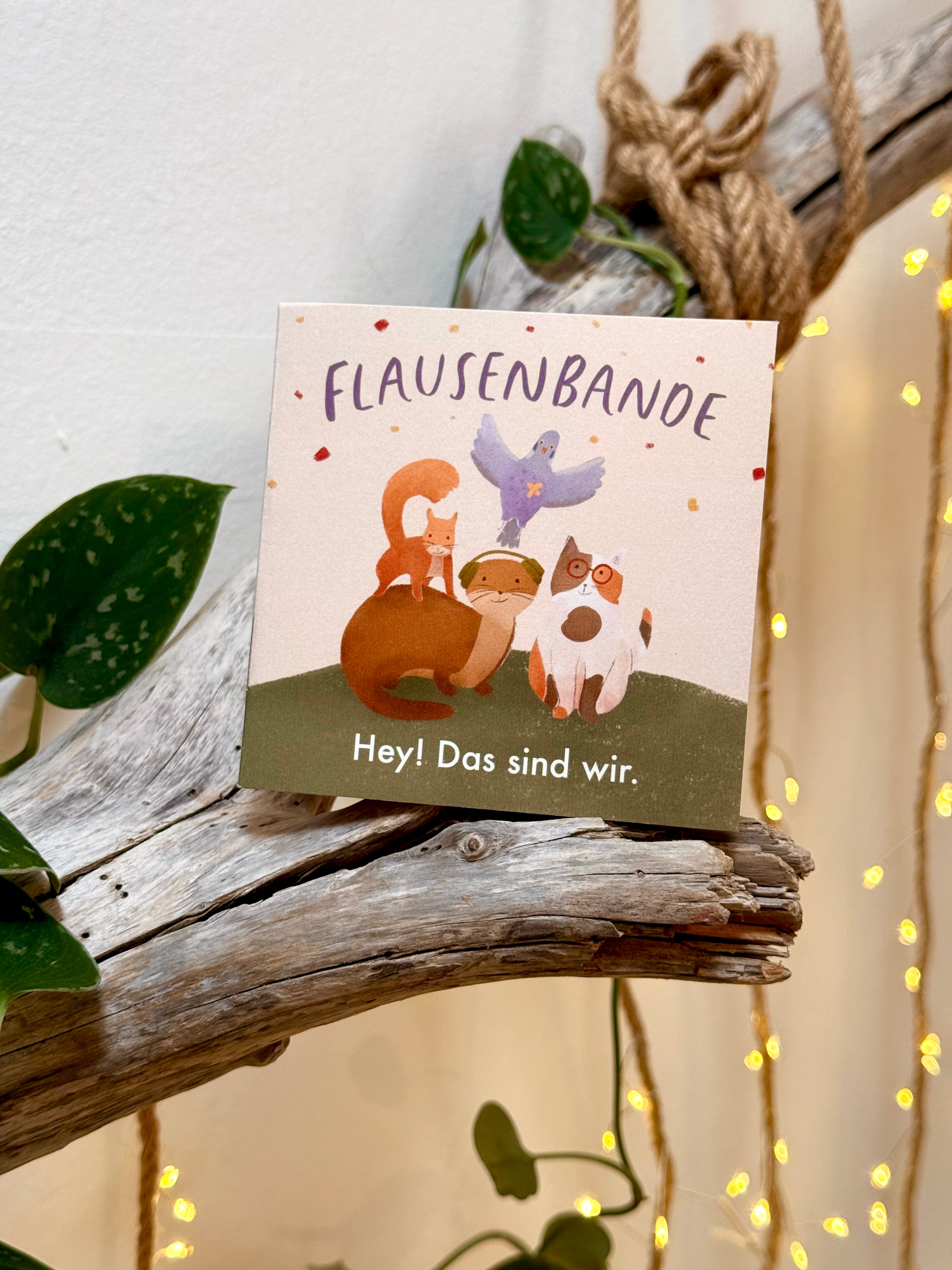 Hey, das sind wir! | Vorstellungsbüchlein Flausenbande