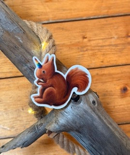 Sticker „Einhörnchen“ | Ein kleines Zauberwesen zum Dabeihaben.