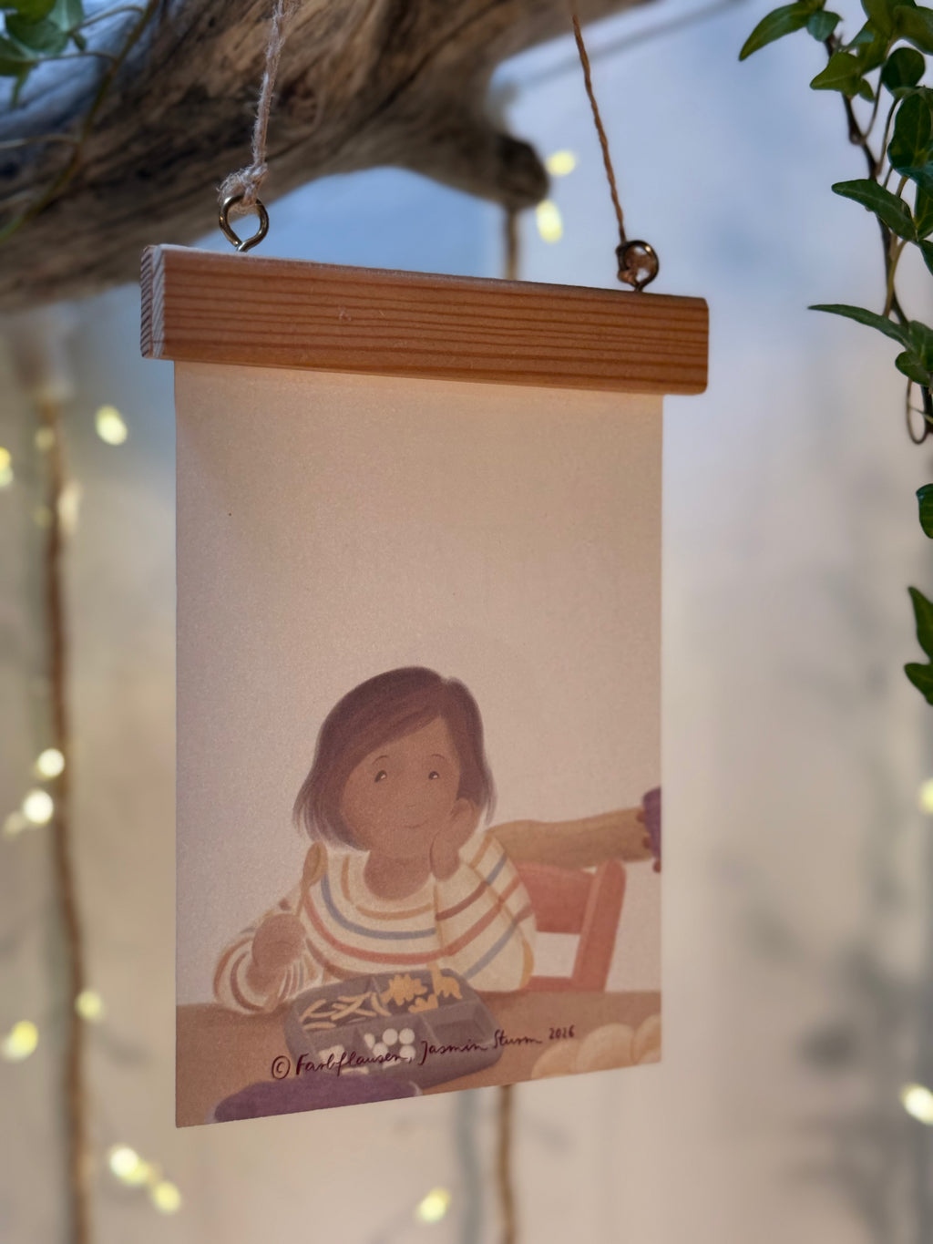 Postkarte "Für dich ist immer Platz bei uns" | Eine Weihnachtskarte für Familien mit autistischen Kindern und ihr Umfeld.