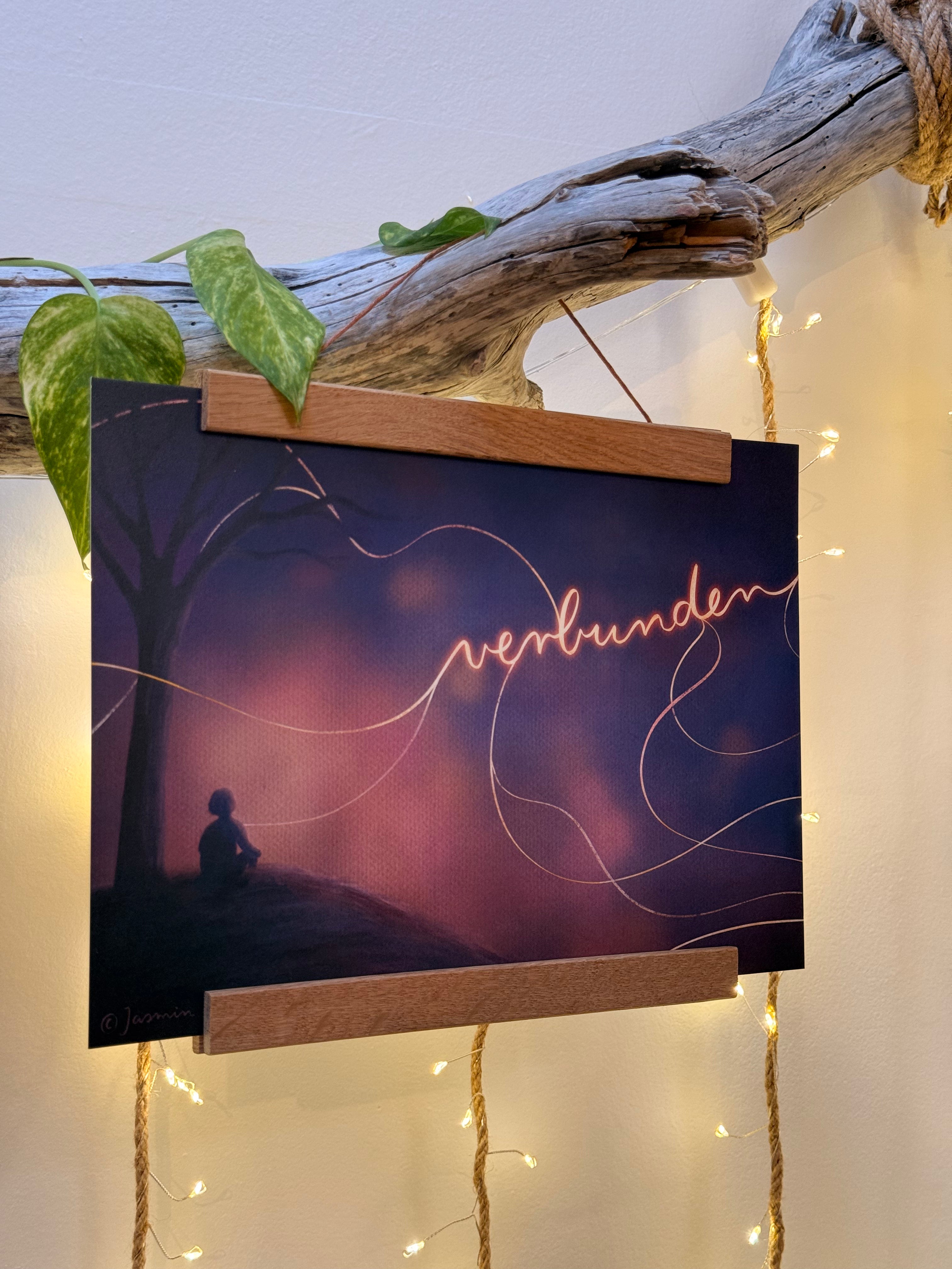 Kunstdruck „Verbunden“ | mein Jahresmotiv 2026