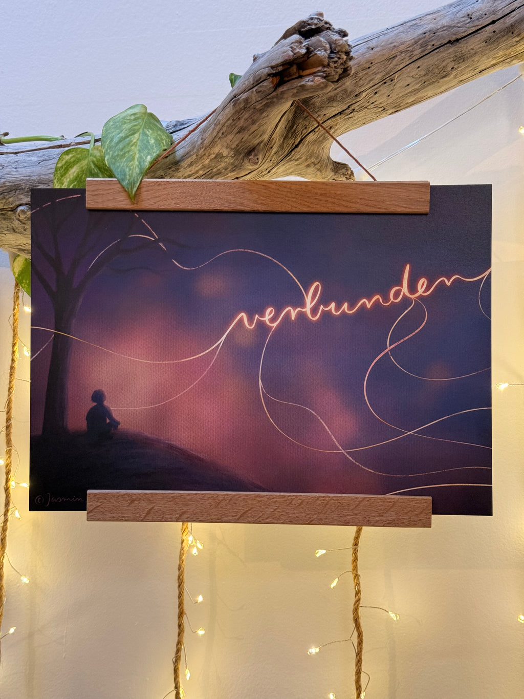 Kunstdruck „Verbunden“ | mein Jahresmotiv 2026