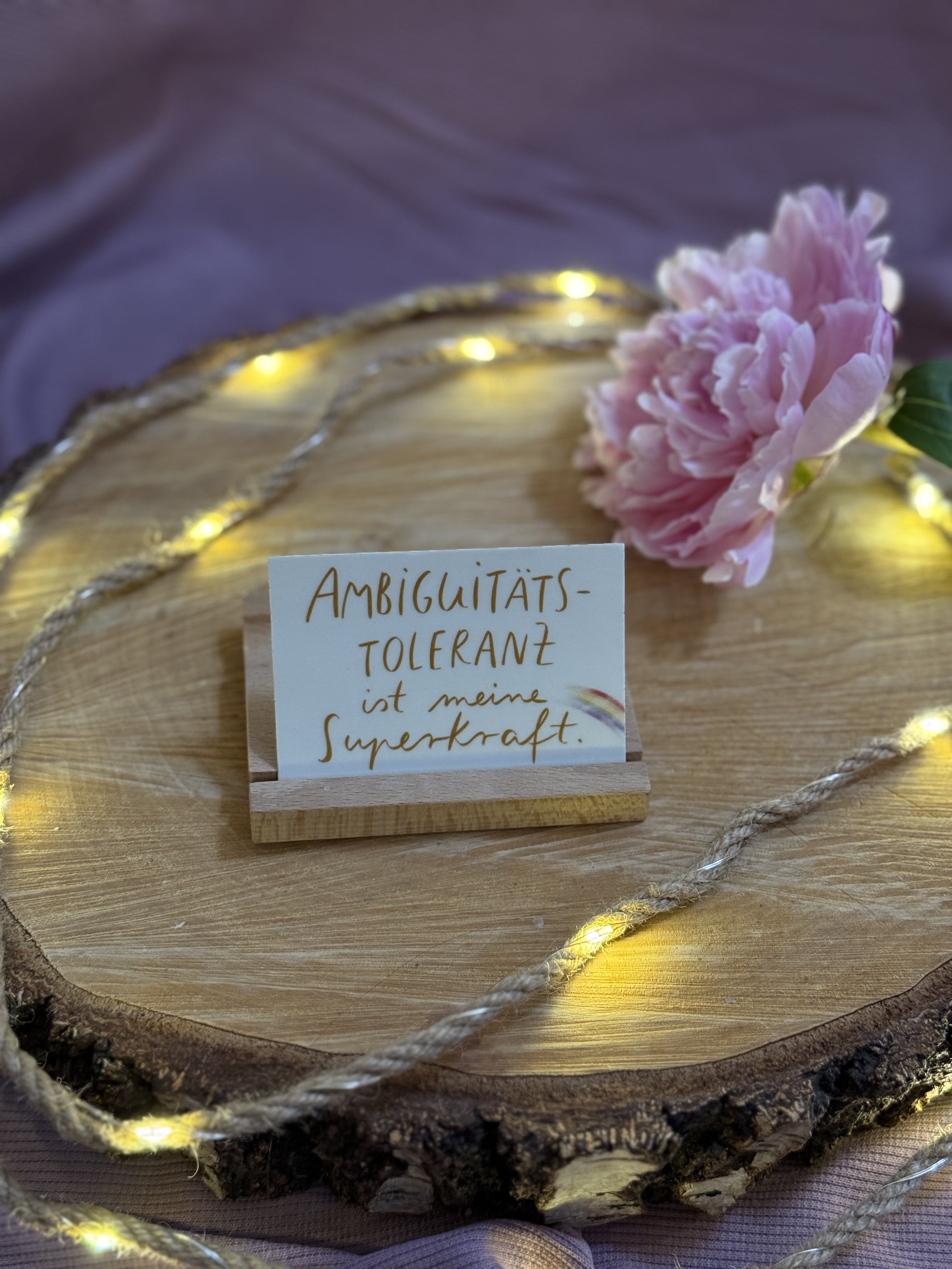 Sticker „Ambiguitätstoleranz ist meine Superkraft“ | Eine Liebeserklärung an die allerschönste Fähigkeit