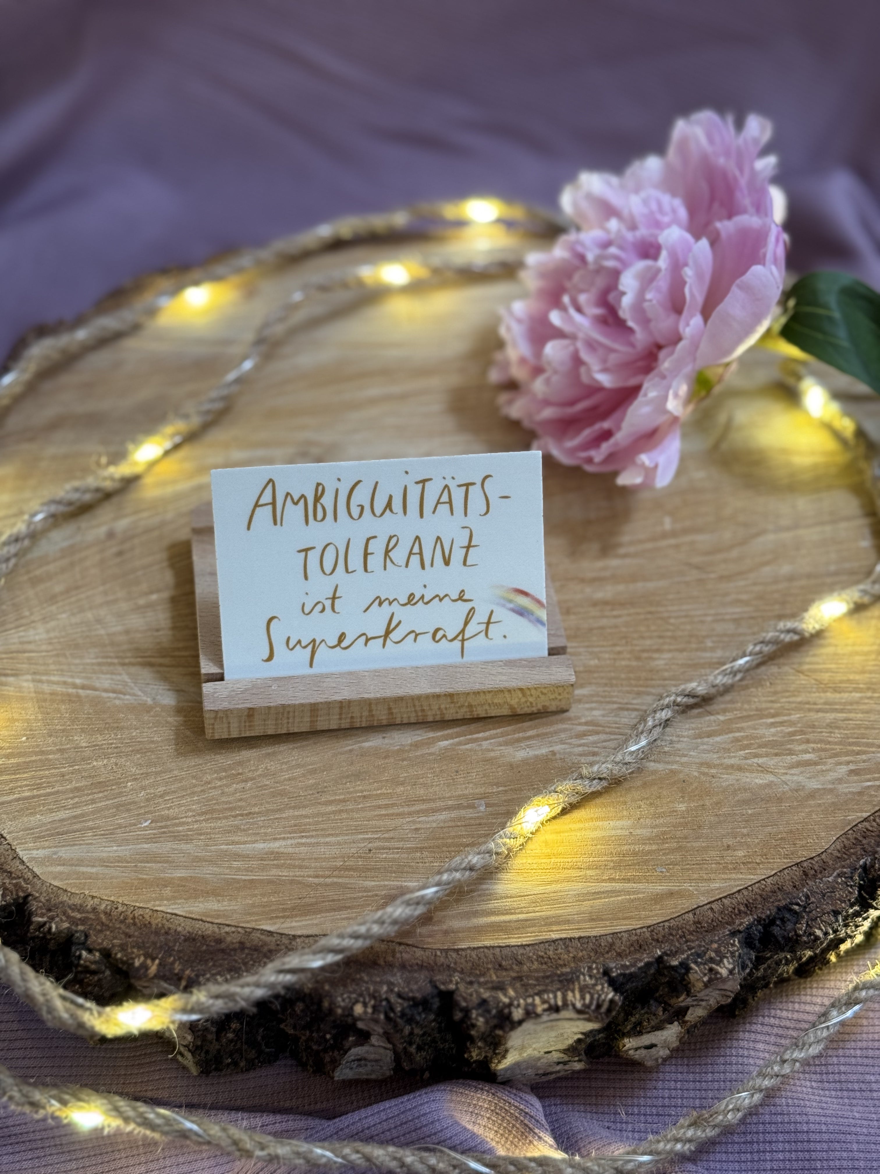 Sticker „Ambiguitätstoleranz ist meine Superkraft“ | Eine Liebeserklärung an die allerschönste Fähigkeit