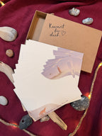 Box „Kunst für dich“ Meeresbotschaften | Eine Schachtel mit allen 12 Meeresbotschaften - als Geschenkset oder für dich selbst.