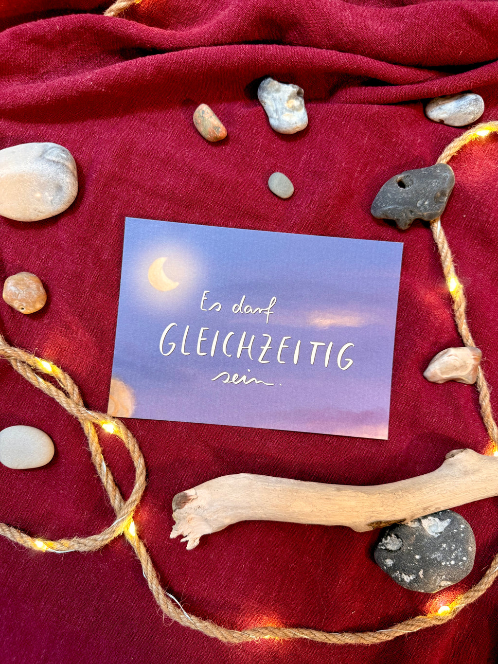 Postkarte „Mond“ | Meeresbotschaften 2