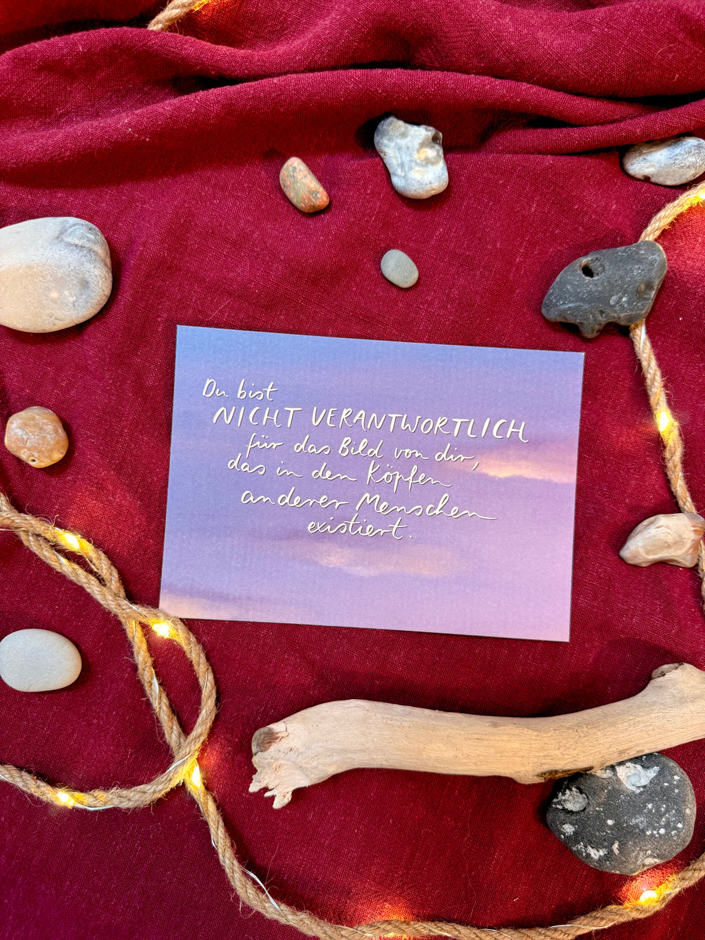 Postkarte „Wolken“ | Meeresbotschaften 3