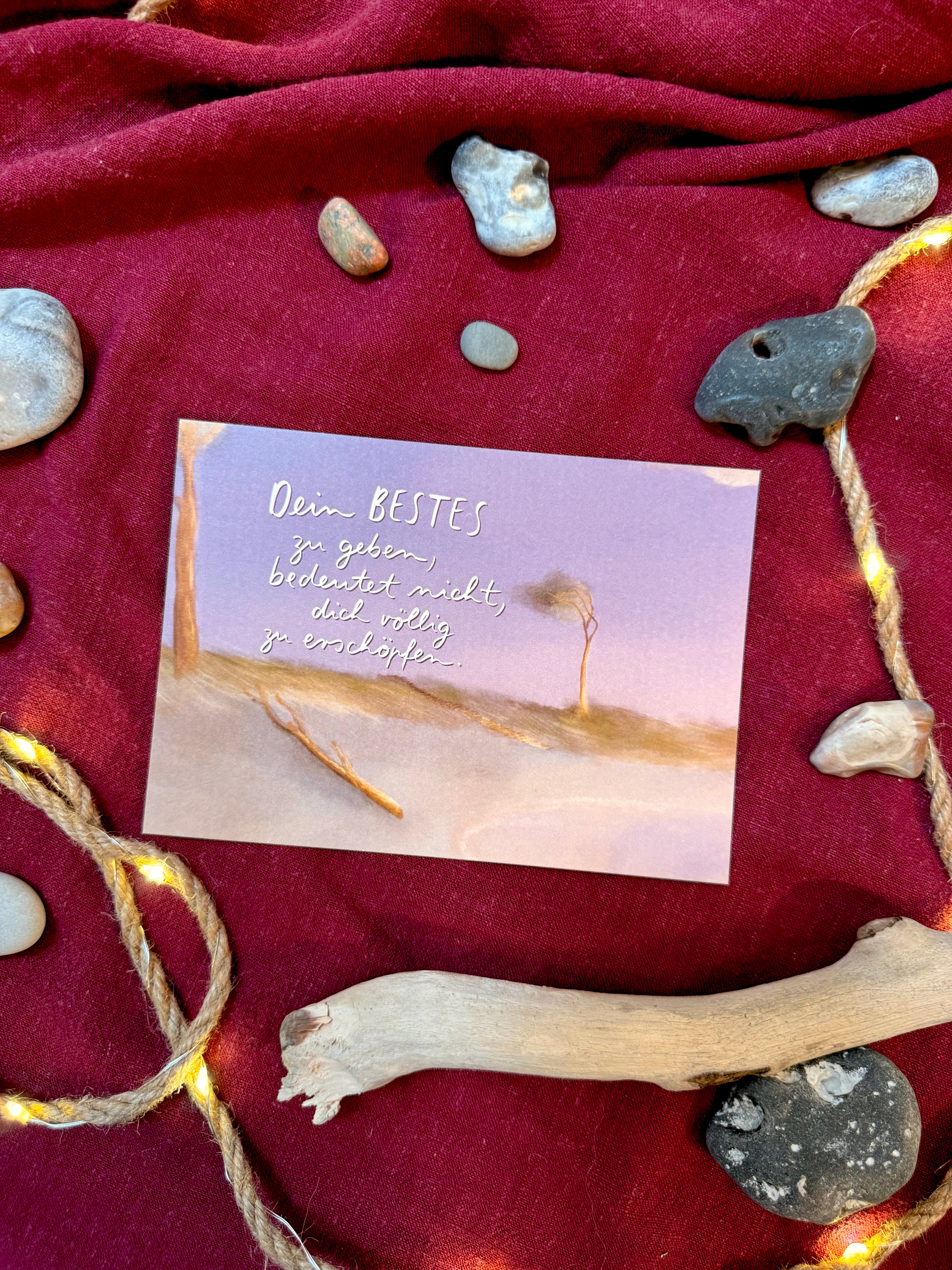 Postkarte „Dein Bestes“ | Meeresbotschaften 6