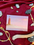 Postkarte „ankommen“ | Meeresbotschaften 7