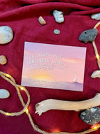 Postkarte „Sonnenuntergang“ | Meeresbotschaften 8
