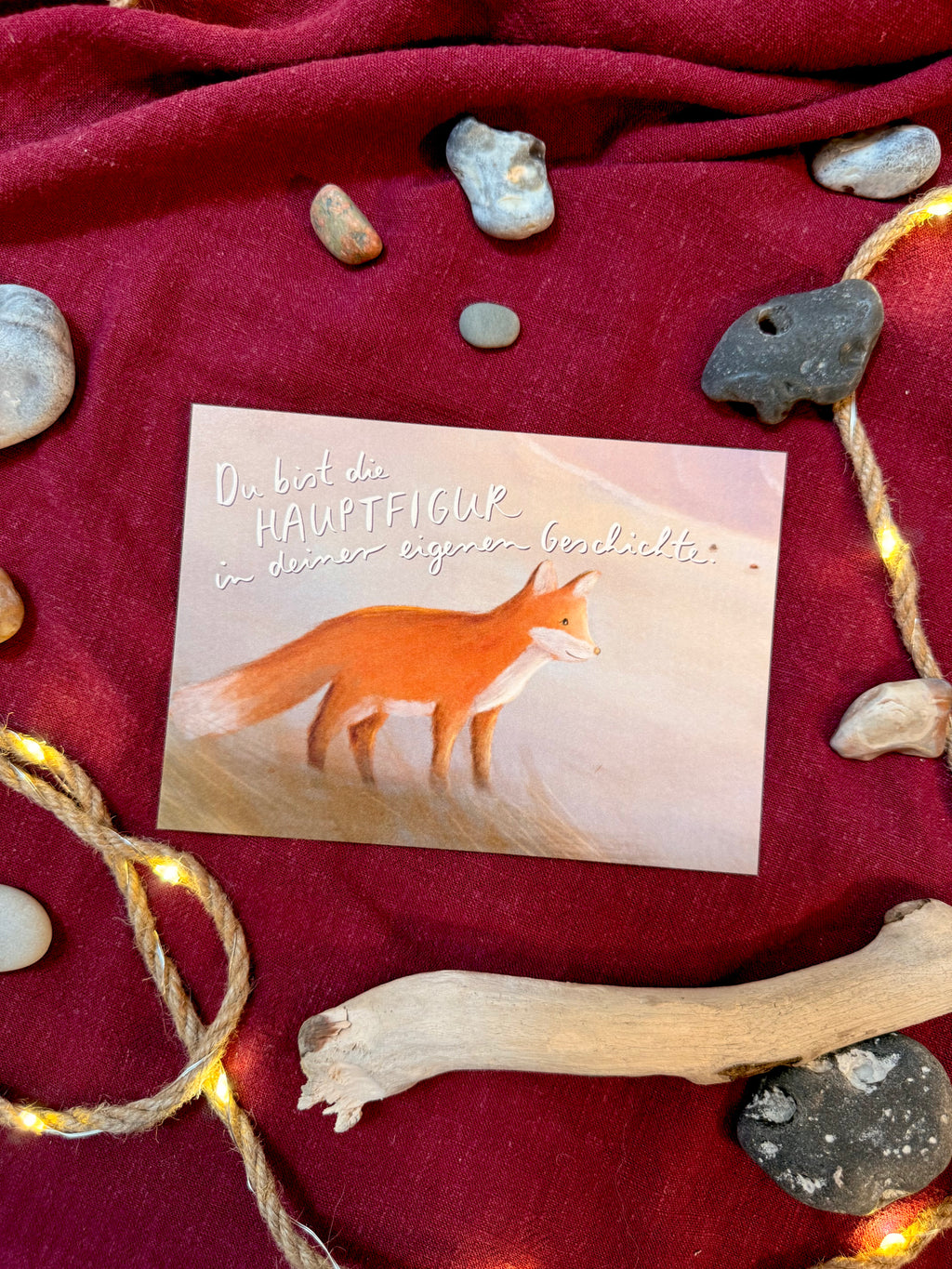Postkarte „Fuchs“ | Meeresbotschaften 10