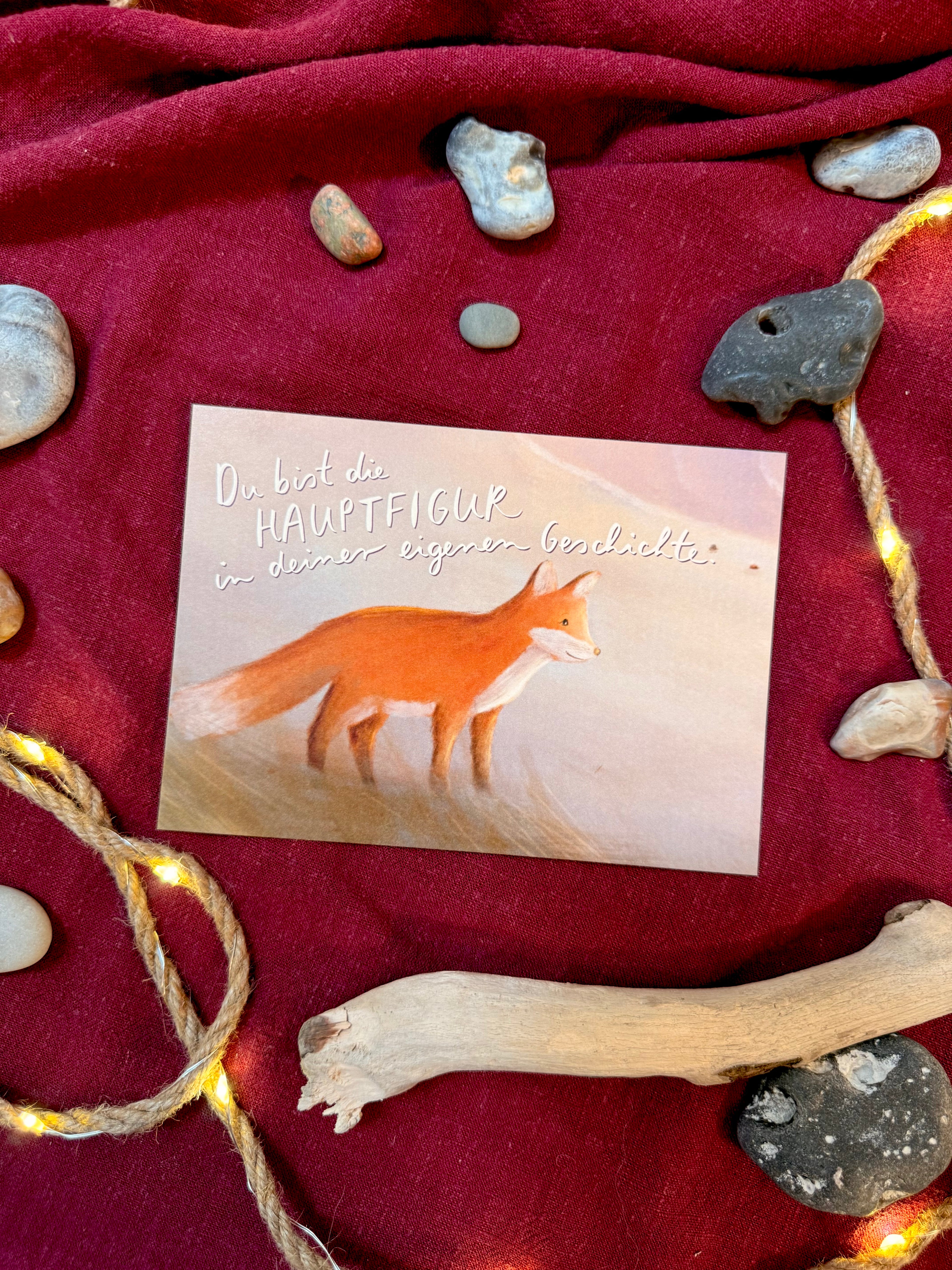 Postkarte „Fuchs“ | Meeresbotschaften 10