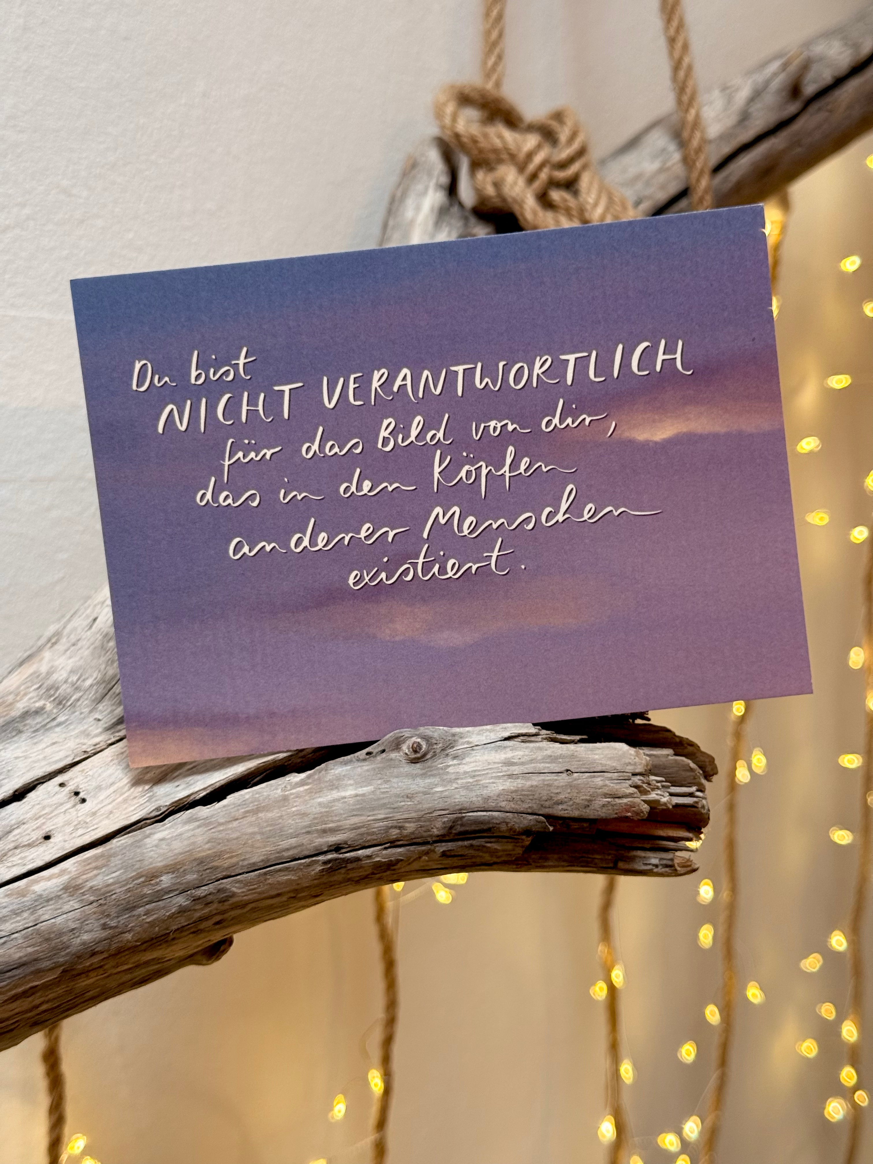 Postkarte „Wolken“ | Meeresbotschaften 3