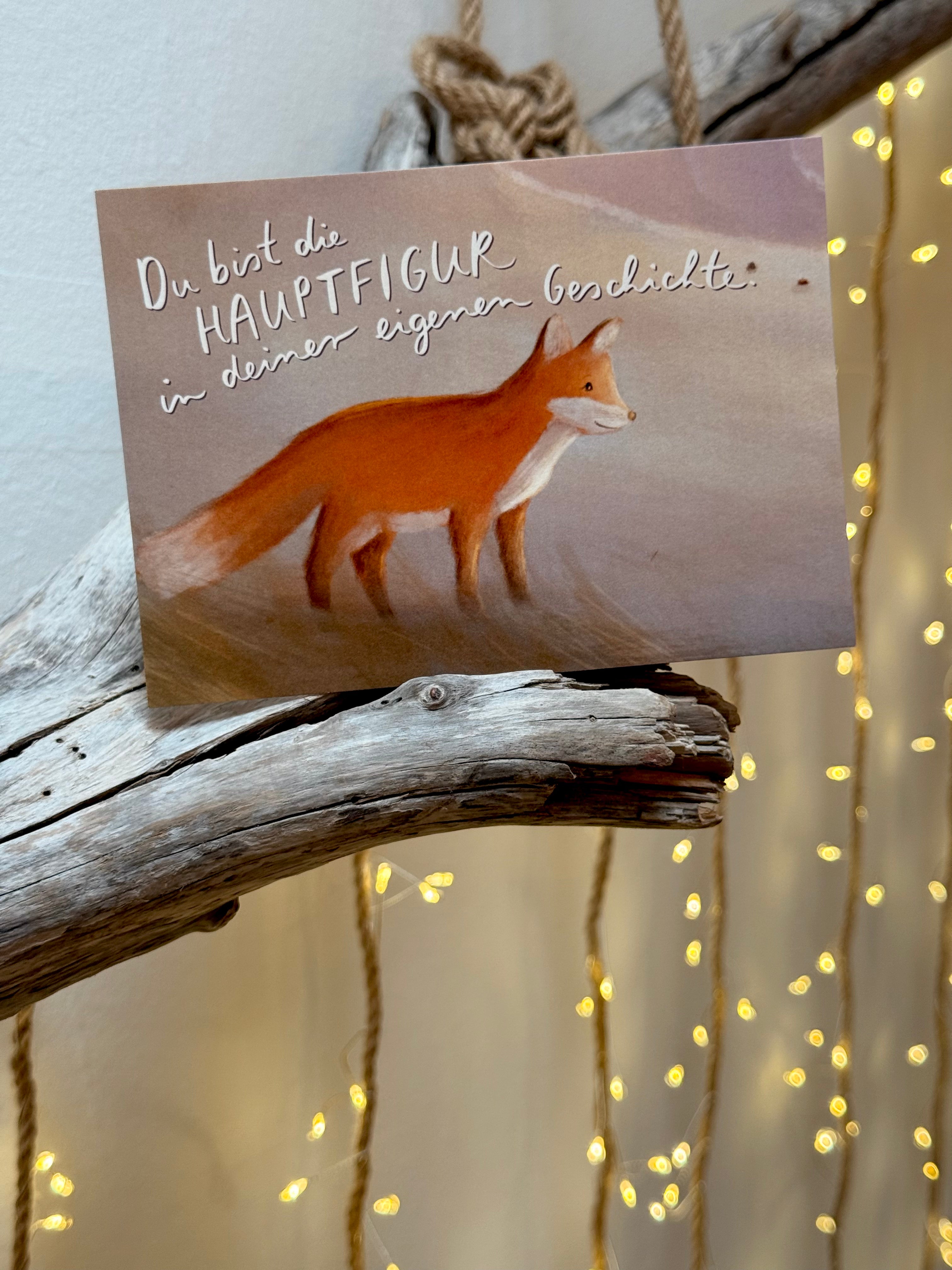 Postkarte „Fuchs“ | Meeresbotschaften 10