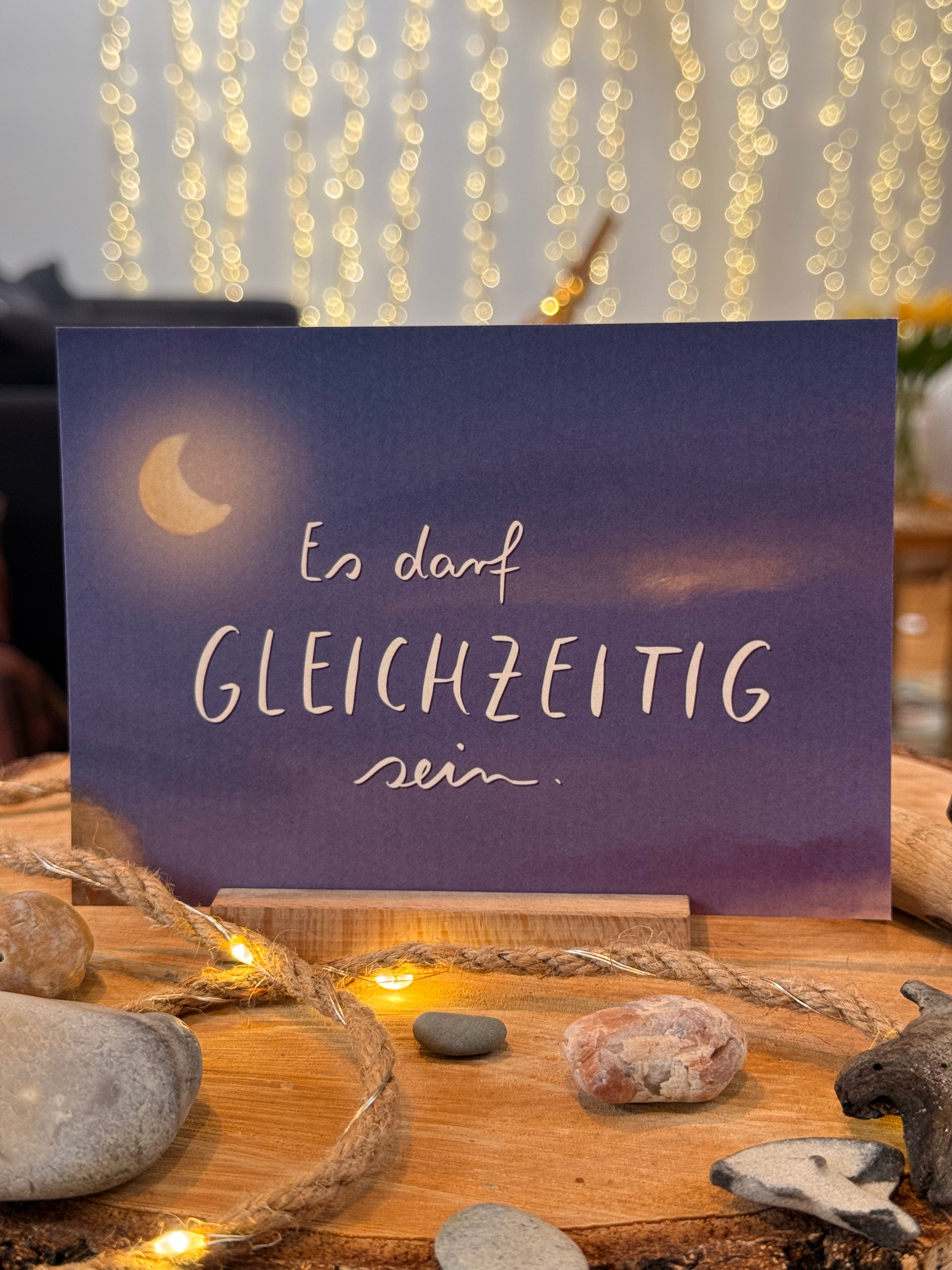 Postkarte „Mond“ | Meeresbotschaften 2