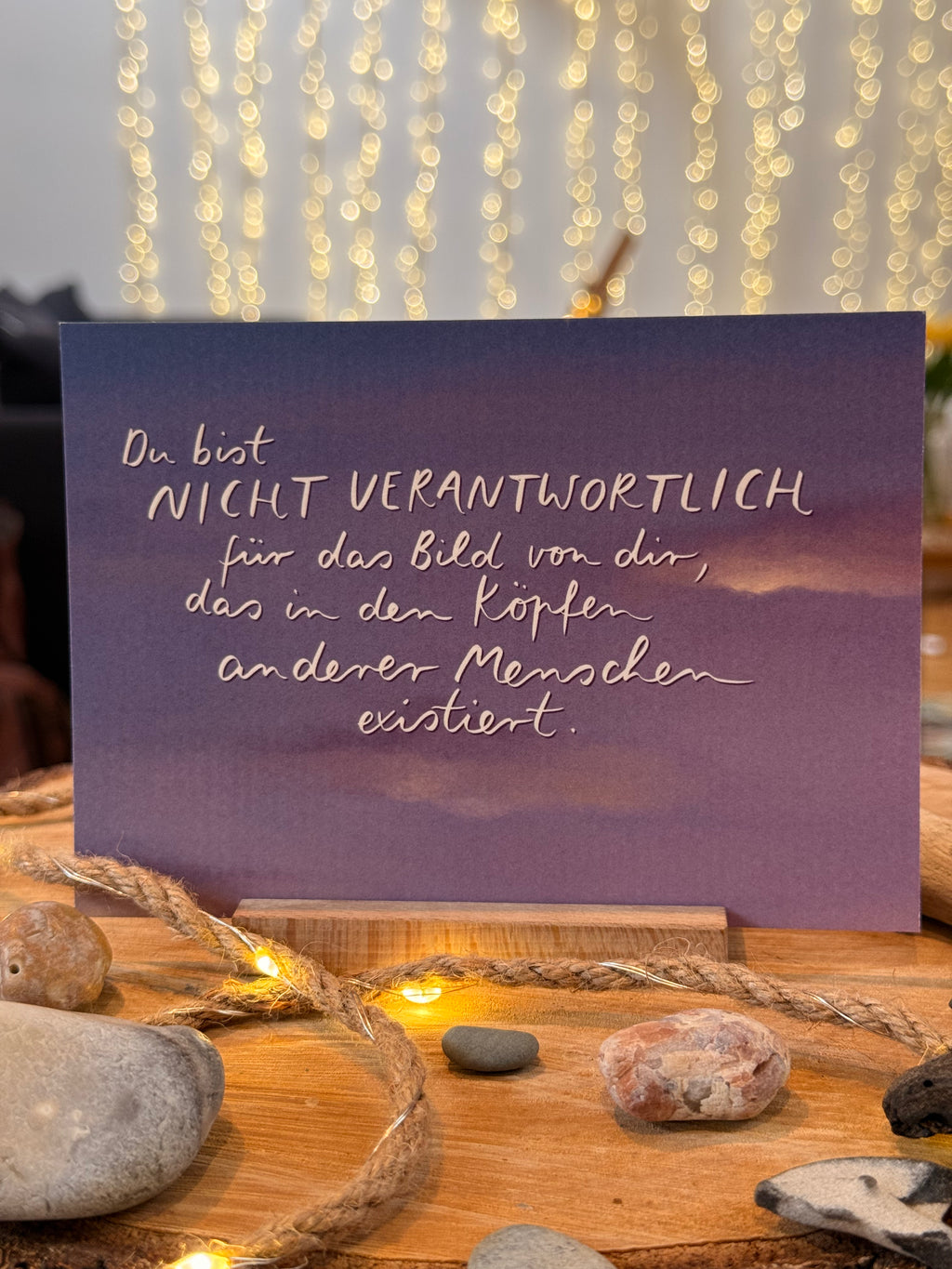 Postkarte „Wolken“ | Meeresbotschaften 3