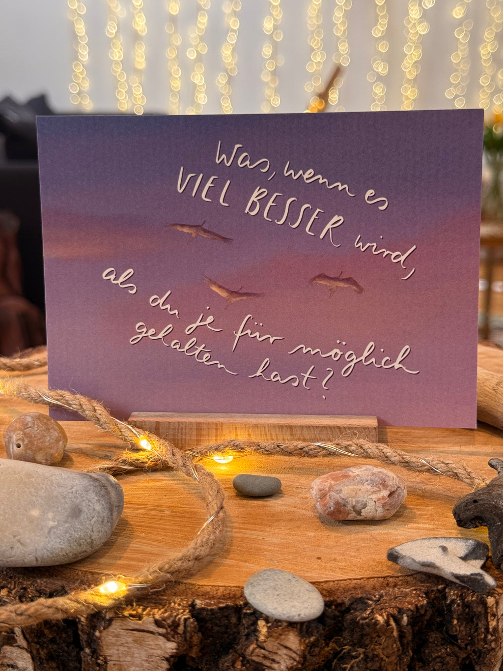 Postkarte „Viel besser“ | Meeresbotschaften 4