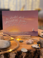 Postkarte „Sonnenuntergang“ | Meeresbotschaften 8