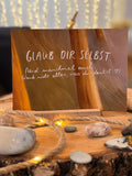 Postkarte „Glaub dir selbst“ | Meeresbotschaften 9