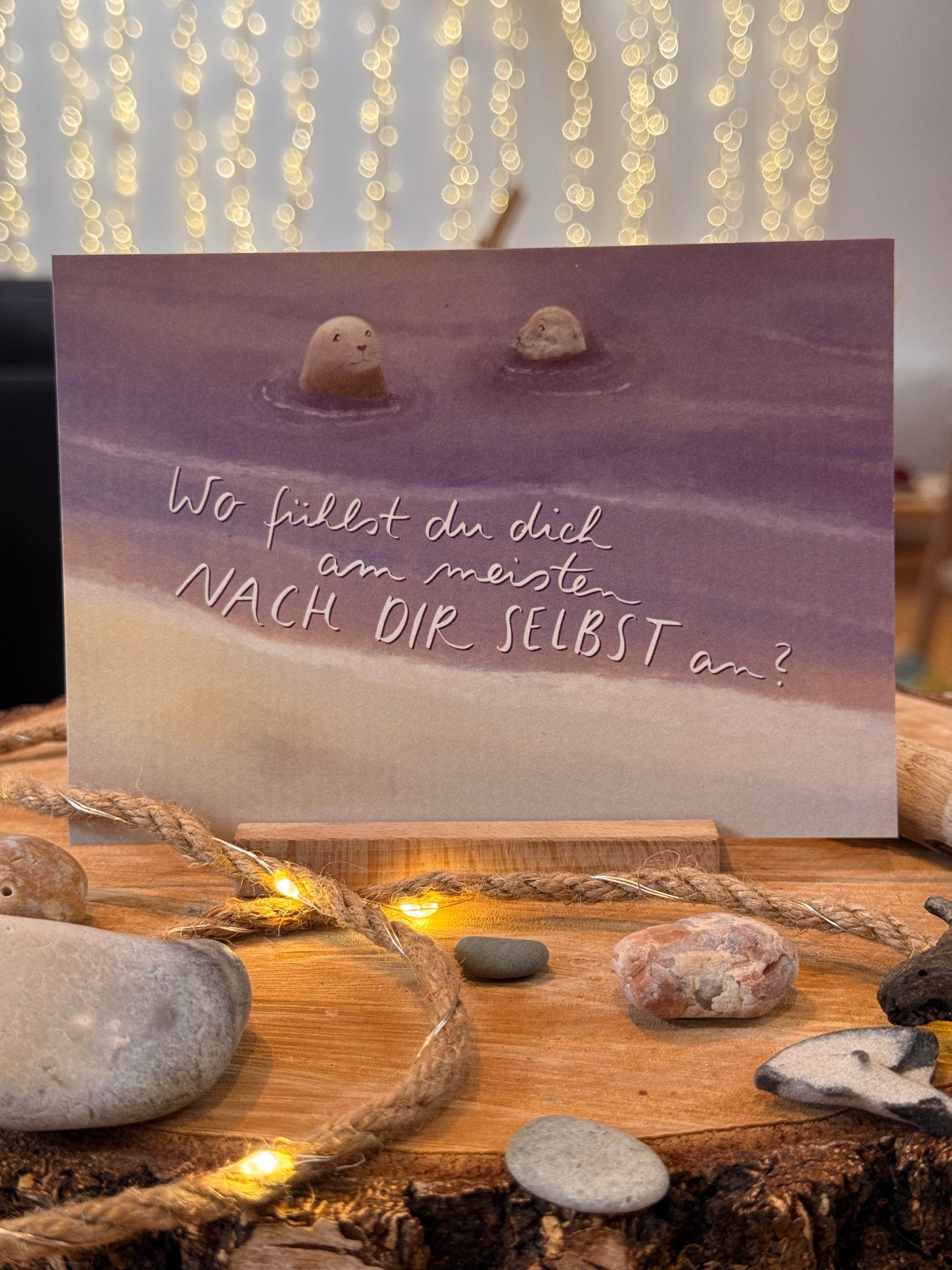 Postkarte „Robben“ | Meeresbotschaften 12