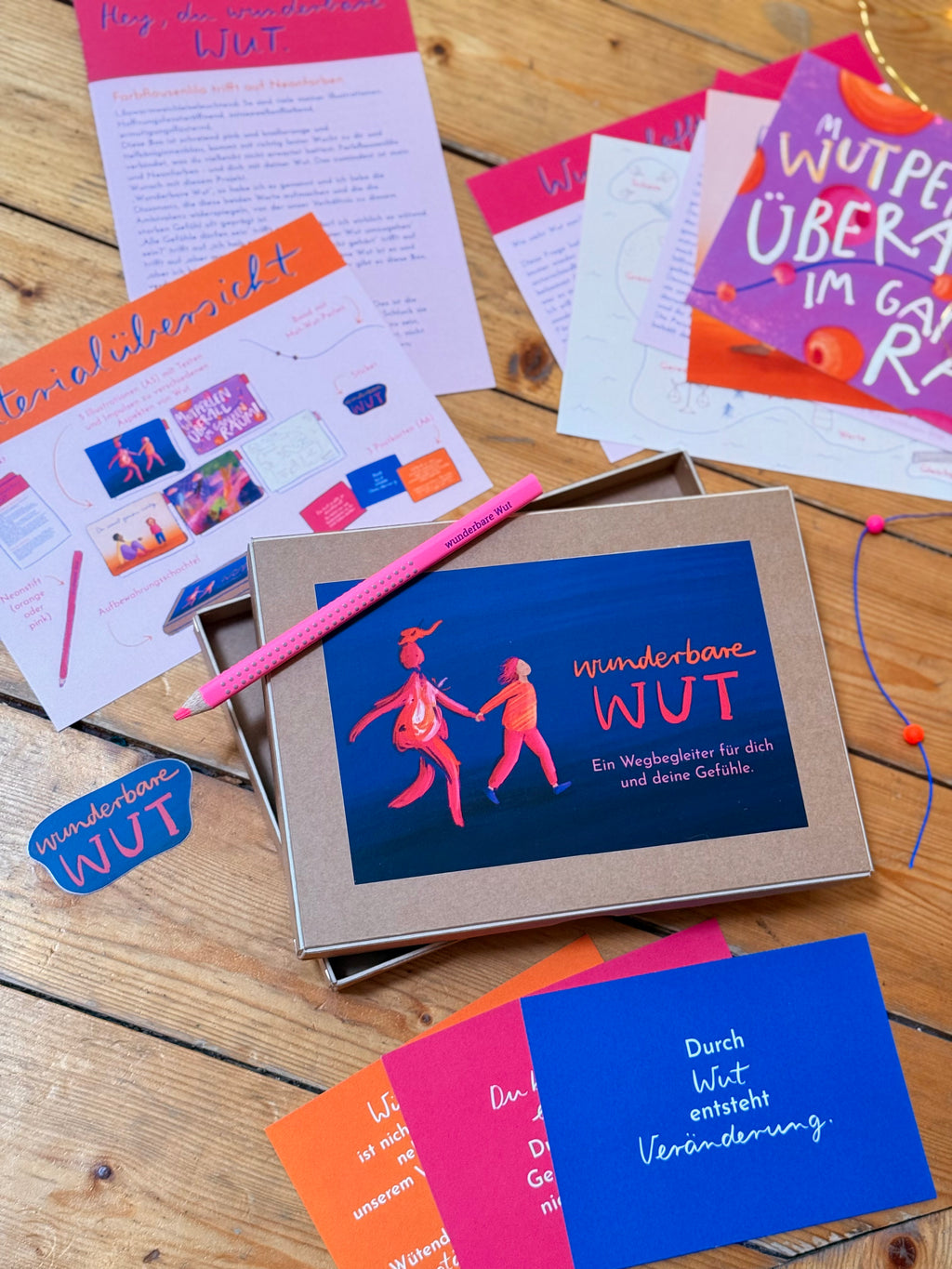 Wunderbare Wut | Eine umfangreicher Wegbegleiter für dich und deine Gefühle.