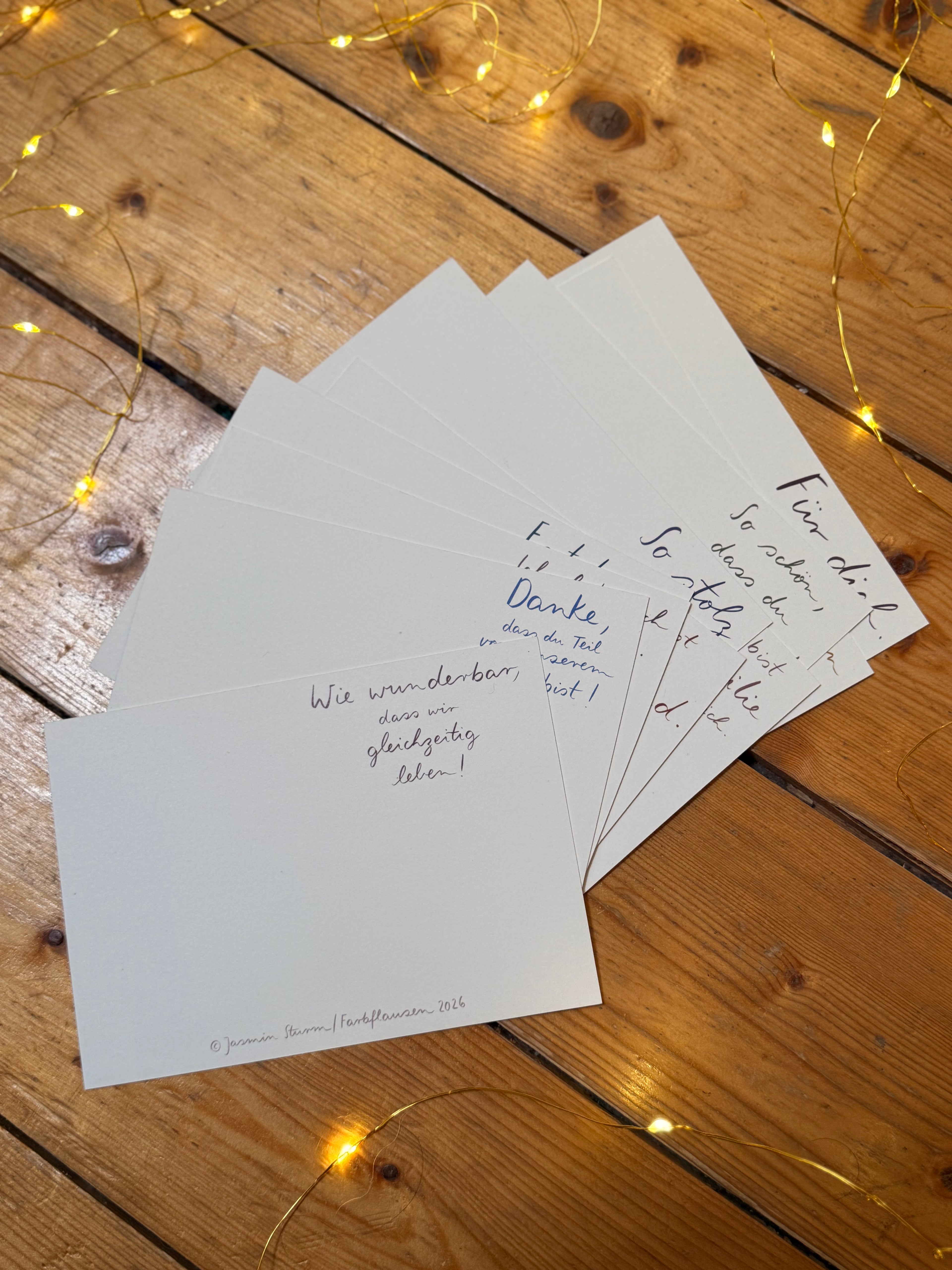 Postkartenset „Bewertschätzungskarten“ | 10 Karten für Menschen, die dir wichtig sind (oder dich selbst!).