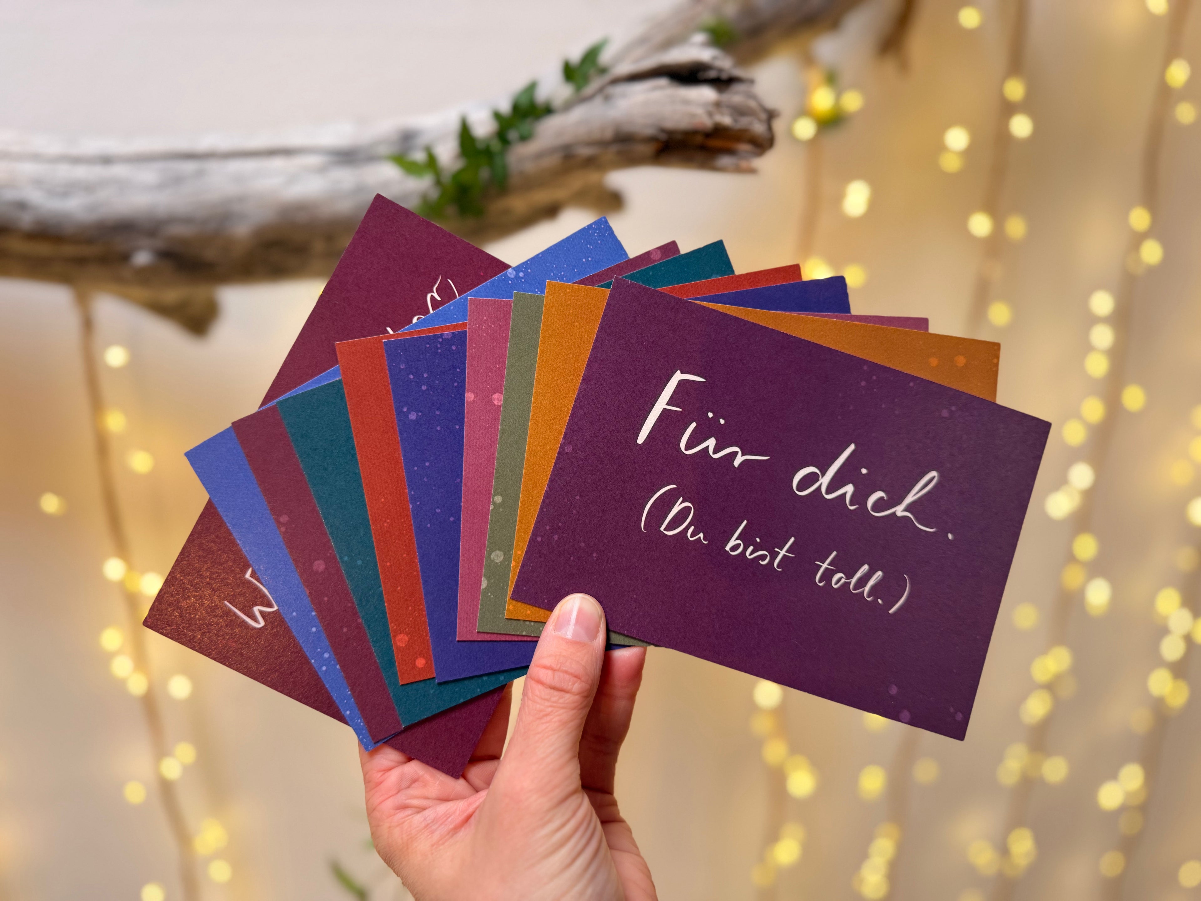 Postkartenset „Bewertschätzungskarten“ | 10 Karten für Menschen, die dir wichtig sind (oder dich selbst!).