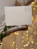 Postkarte „Du bist Familie für mich.“ | Eine Postkarte für (Chosen) Family.