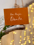 Postkarte „Von Herzen Danke.“ | Für die, denen du Danke sagen möchtest.