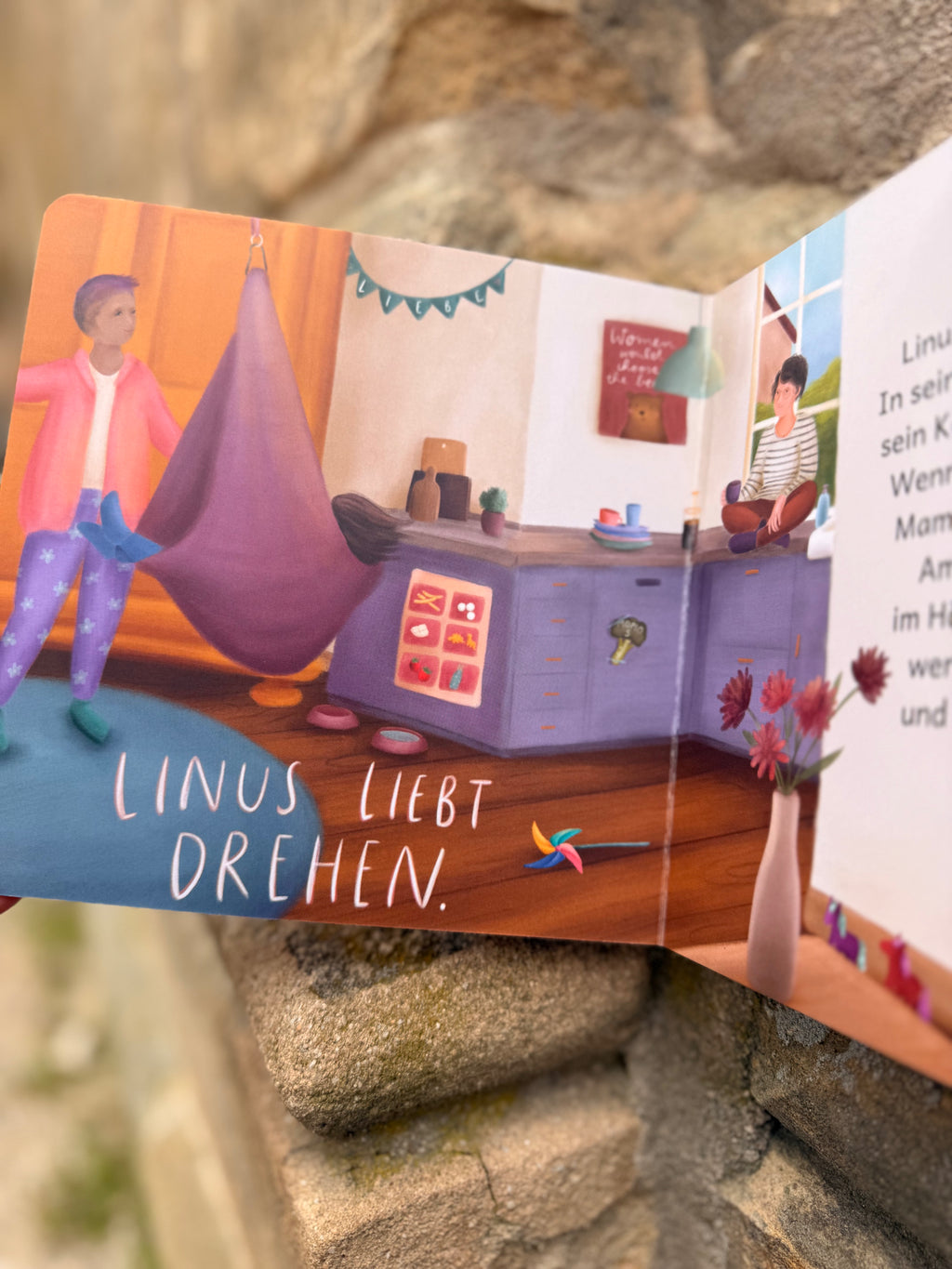 Linus liebt Licht | Ein Pappbilderbuch über Stimming.