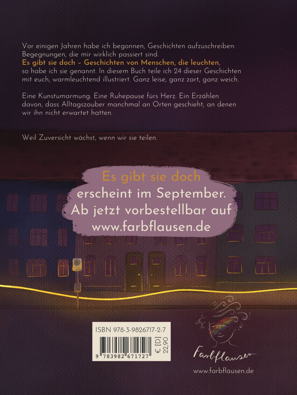 VORBESTELLUNG Buch „Es gibt sie doch - Geschichten von Menschen, die leuchten.“