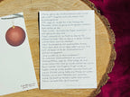 Postkarte "Elfie, die Krümelnde" | Eine besondere Weihnachtskarte mit einer Geschichte über eine lustige Weihnachtsfrau und wo sie wohnt.