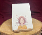Postkarte "Schwalbengleich" | ein Motiv für Kreativköpfe, Gedankenversunkene, Tagträumende. Zum Gedankenteilen, Freundschaftzeigen, Inspiration wecken.