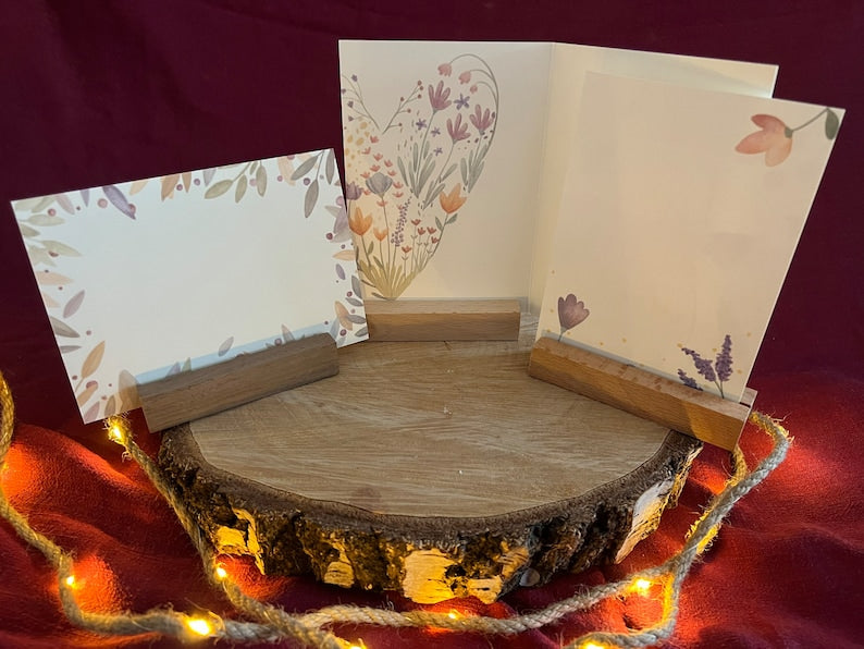 Kartenset „Komplimente“ | 3 liebevoll illustrierte Post-/bzw. Klappkarten mit wertschätzenden Worten für liebe Menschen.