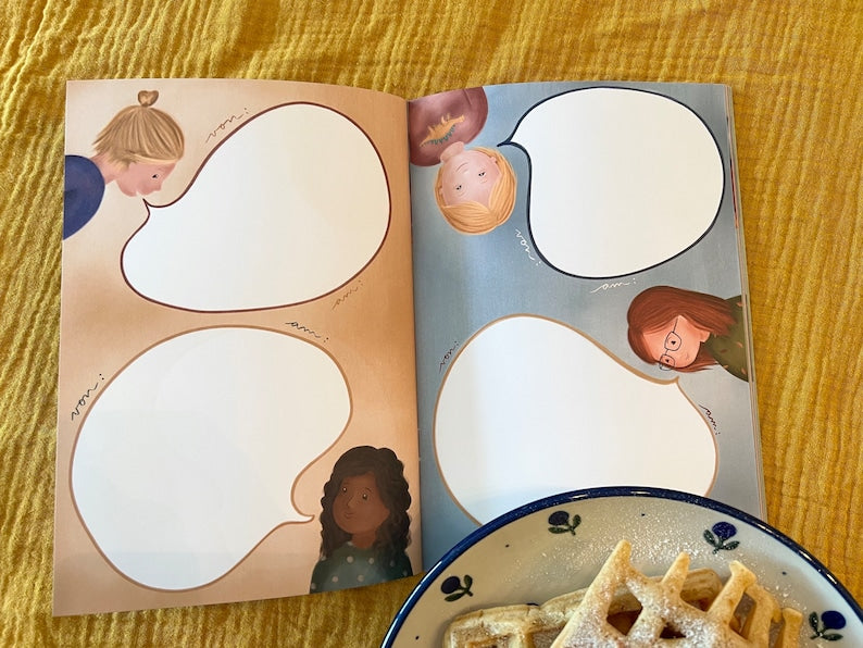 Notizbuch "Gibst du mir den Bruderzucker?" | Ein Buch zum Eintragen eurer Kindersprüche und Zitate mit 32 liebevoll und hochwertig illustrierten Seiten.