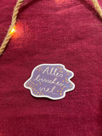 Sticker „Alles bisschen viel“ | Ein hochwertiger Sticker über das Leben und wie es eben so ist, manchmal. Für Handy, Fahrrad, Laptop und co.
